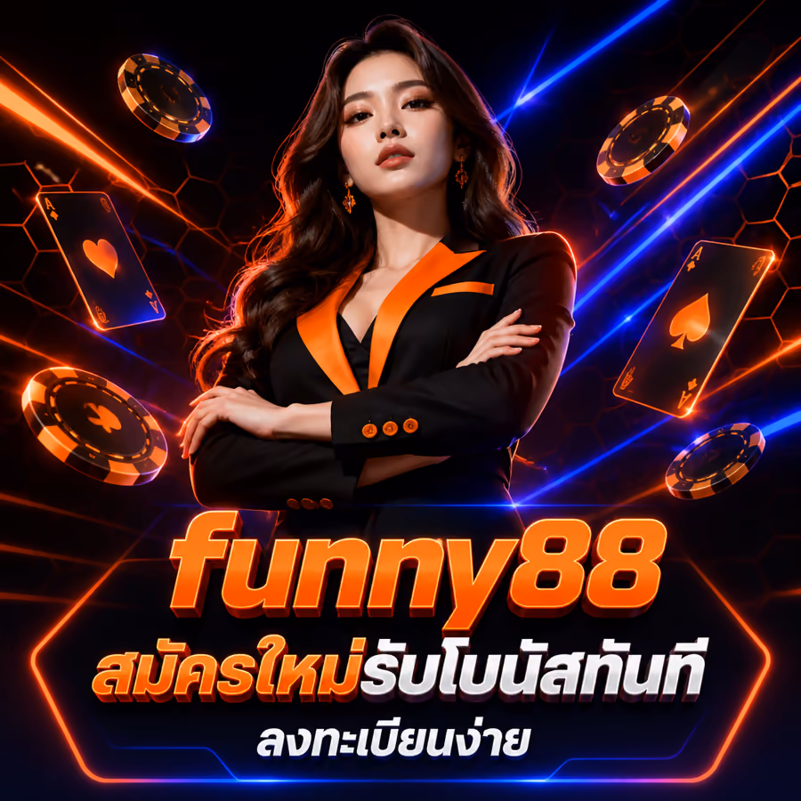 funny88 สมัครใหม่รับโบนัสทันที ลงทะเบียนง่าย