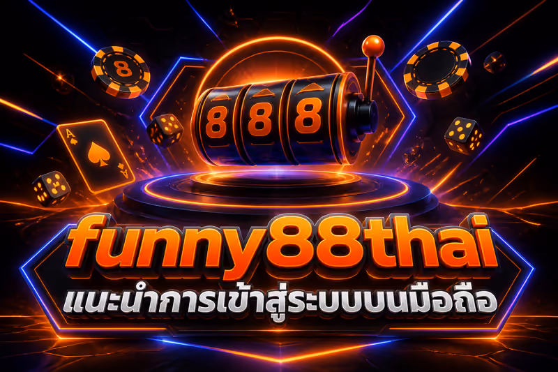 funny88thai แนะนำการเข้าสู่ระบบบนมือถือ